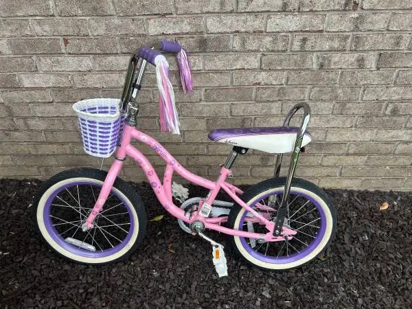 16”  SCHWINN  BIKE WITH BANANA SEAT S38