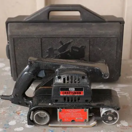 Craftsman Brand Professional 3 x 21 Belt Sander with Plastic Case