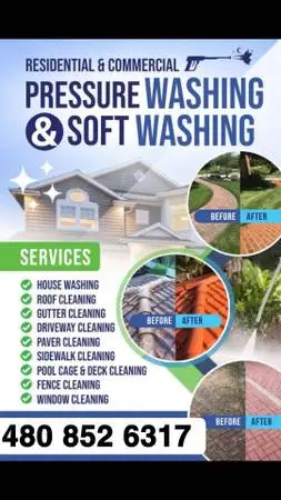 POWER WASHING DRIVEWAY cleaning POOLS PATIO SIDEWALK