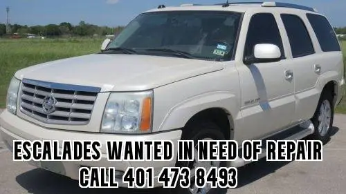 ESCALADES & SS TRAILBLAZERS WANTED IN NEED OF WORK 2002-2006