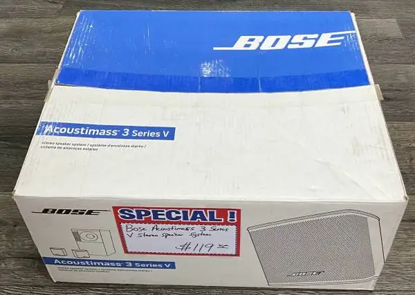 Bose Acoustimass 3 Series V Stereo Speaker System