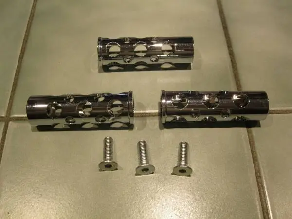 Chrome Hole Shot Shifter Pegs For Harley Davidsons