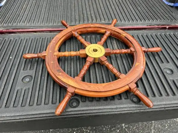 Nautical Ship Steering Wheel