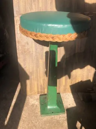 Old diner stool 13x25 inces tall