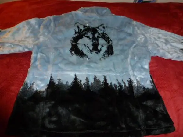 Womens wolf fleece jacket