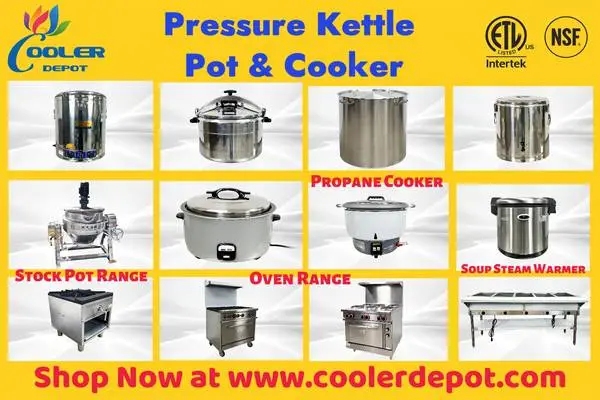 Pressure Kettle Cooker Stock Pot Oven Range Rice cooker