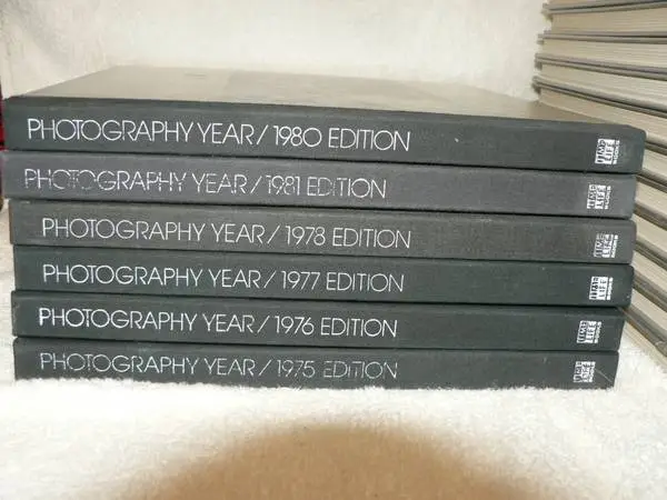 TIME LIFE Photography Year 1975 - 1978 and 1980- 1981 Hardcover Books