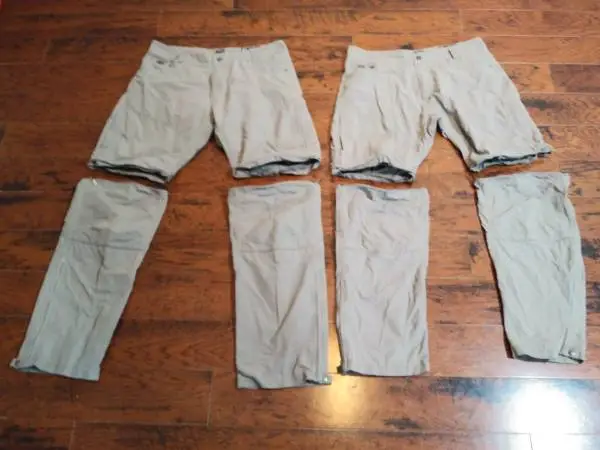 Kuhl Liberator Convertible Pants - Used and Like New - 20 Dollars Each