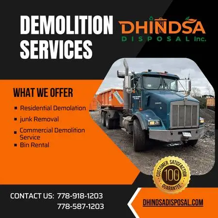 Demolition & Drywall & Junk Removal -778-918-1203