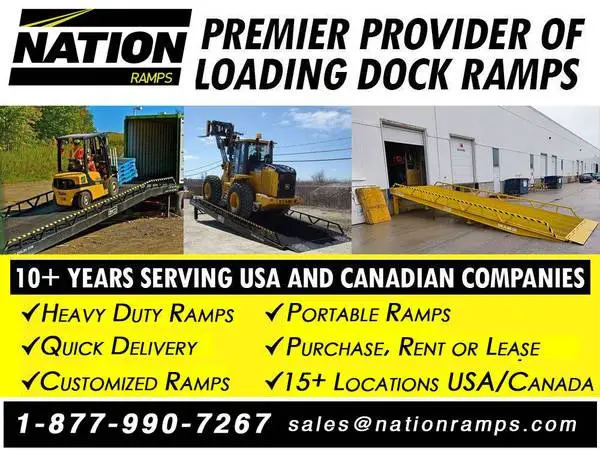 Portable Loading Docks, Equipment & Warehouse Ramps (Commercial Ramps)