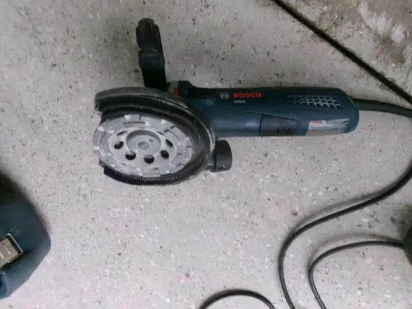Bosch concrete surface grinder