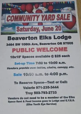 Community Yard Sale