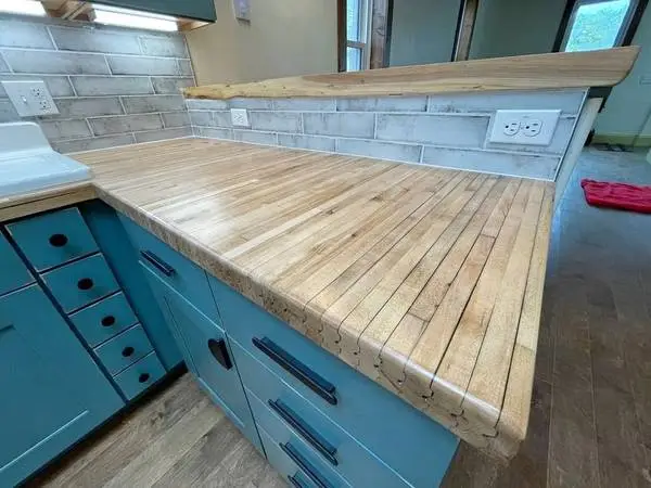 Maple Traincar Butcher Block