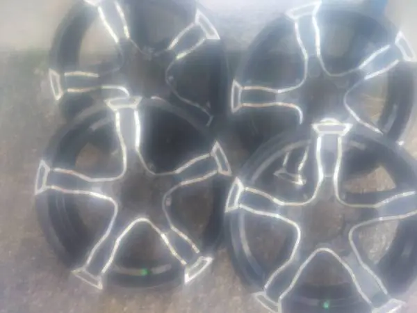 (4) 14 alum trailer wheels