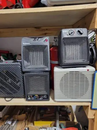 120 volt 750/1500 watt portable heaters (priced EACH)