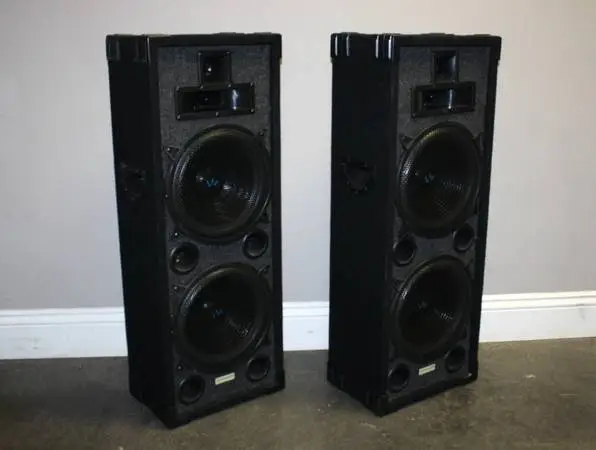 Passive DJ 4-Way Speaker System VM Audio VAS4210P Dual 10 4 Way
