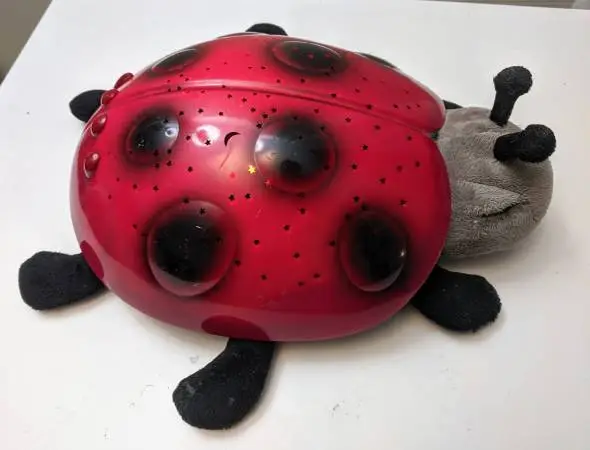 Collectable Lamp, Ladybug Nightlamp Light Ceiling Stars for Baby