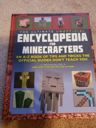 3 Books and 1 Game for Sale. Roblox and Minecraft