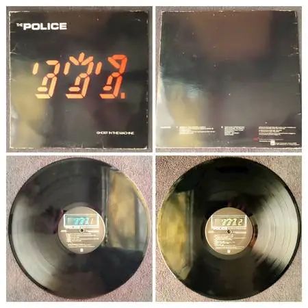 The Police...Ghost in the Machine vinyl lp record album