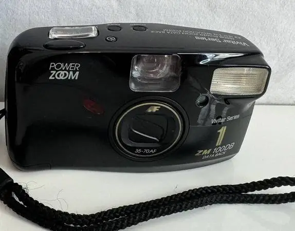 Vivitar Series 1 ZM 100DB Black (aka Leica Z2X) AF Compact Film Camera