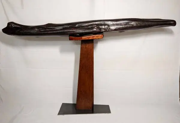 Oumuamua--Folk Art Sculpture--For Space and Science Fiction Lovers