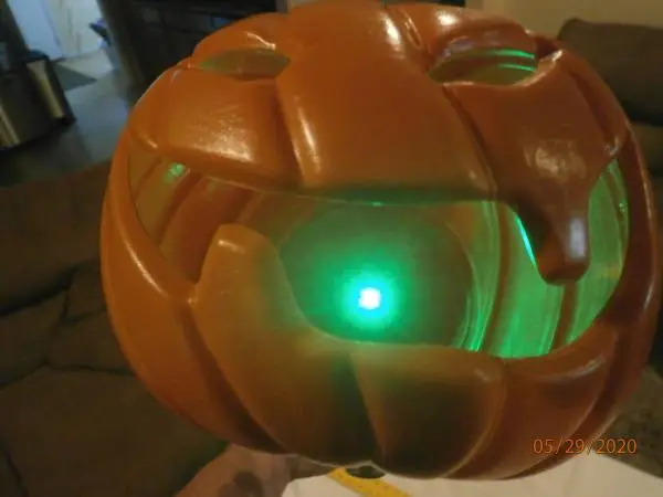FORTNITE large LIGHTS UP, SOUND, Pumpkin TOY Rifle. $50