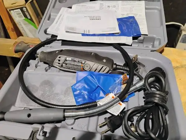 Dremel electric powered drill and router