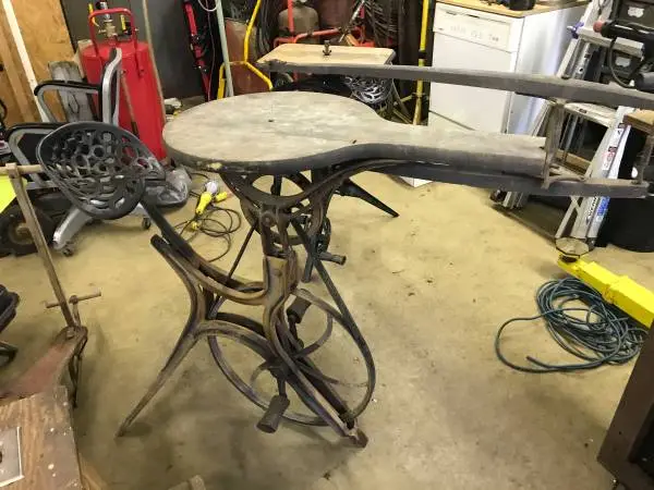 BARNS PEDDLE POWERED SCROLL SAW