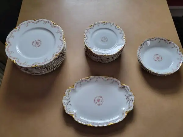 Haviland France Limoges Antique China plates