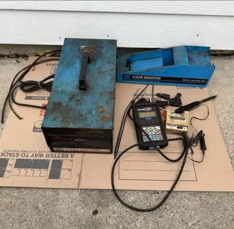 OTC RG240 5 Gas Monitor Digital Exhaust Gas Analyzer w/ Monitor 4000