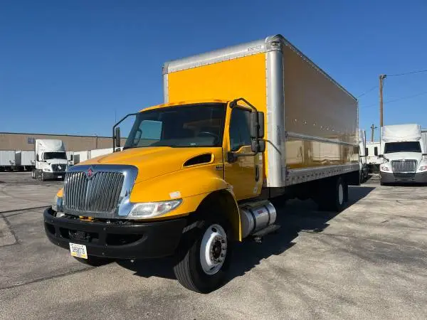2021 INTL MV607 BOX TRUCK W/RAMP