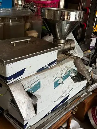 Automatic kabob Skewer Machin .