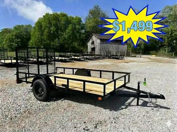 NEW- 64X10 & 64X12 MASTIFF ECONO UTILITY TRAILERS STARTING @
