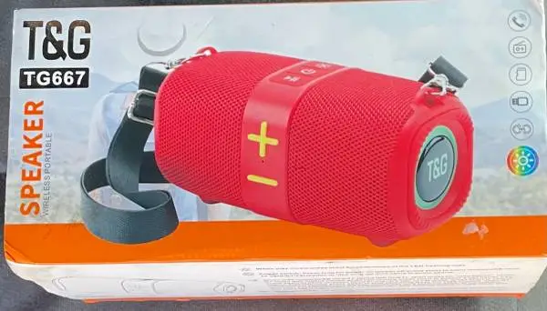 Red Bluetooth Speaker