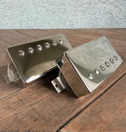 Gibson Custombuckers Neck & Bridge Pickup Set 8.0k - Nickel