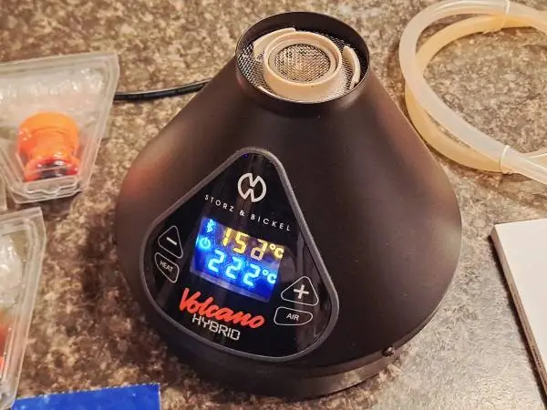 Storz & Bickel -Volcano Hybrid - Onyx edition -The Digital Vaporizer