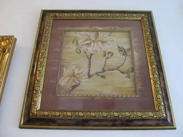 _DAISY FLOWER ON  A FRAMED ARTI