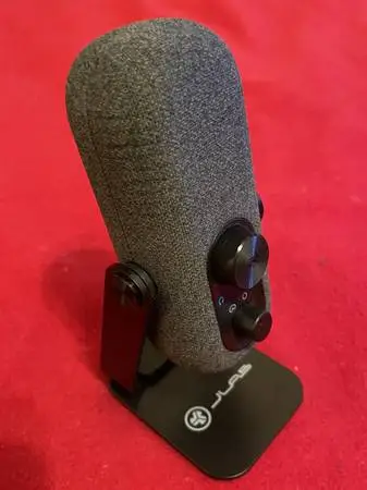 JLab Go Talk USB Microphone, Black, Cardioid/Omnidirectional