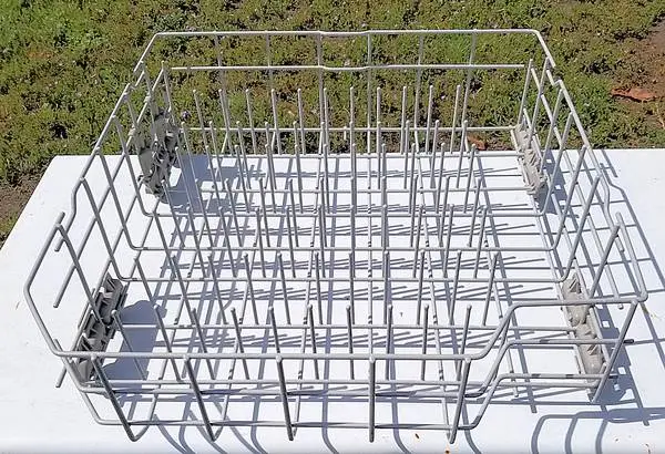 Kitchenaid dishwashers racks with bins, wheels, impeller