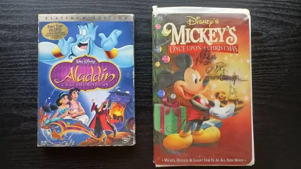 Disney DVD and VHS