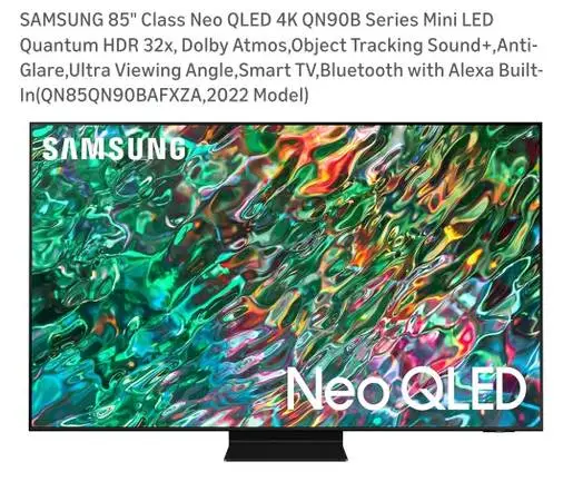 Samsung 85 Neo QLED 4k QN90B