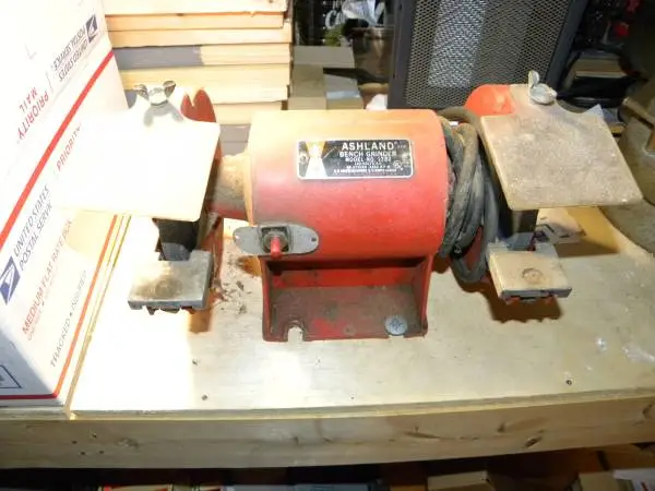 The ASHLAND Bench Grinder Model # 1782