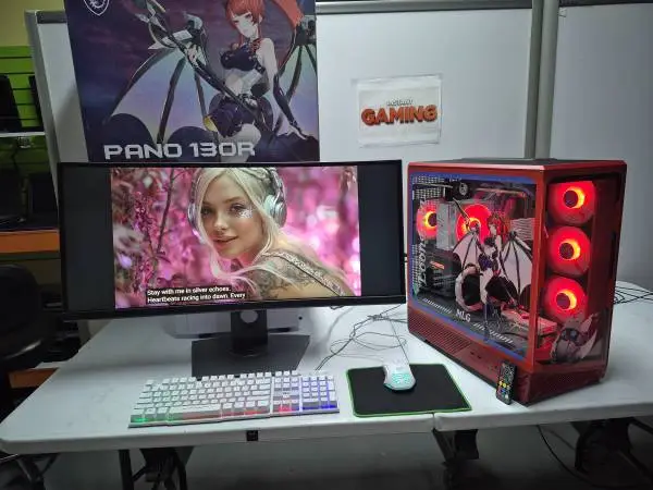 MSI GAMING LIMITED EDITION LOONG:Nia RED +34 ULTRAWIDE CURVED LCD