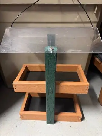 Double Platform Bird Feeder