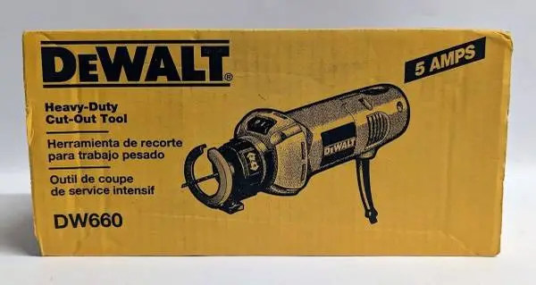 BRAND NEW DEWALT HEAVY DUTY CUT-OUT TOOL