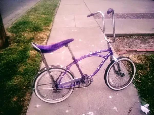 Bratz Purple Banana Seat Kids bike, with 20 wheels