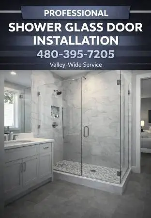 Shower Door Installation, Window Repair, Custom Showers