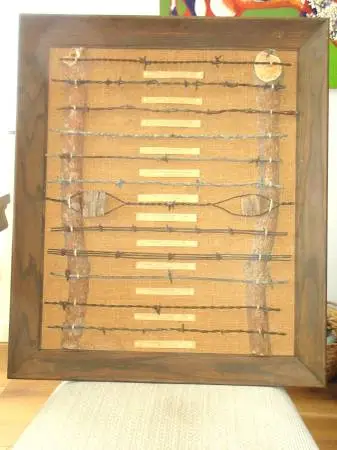 Antique Barbed Wire Display-1800s
