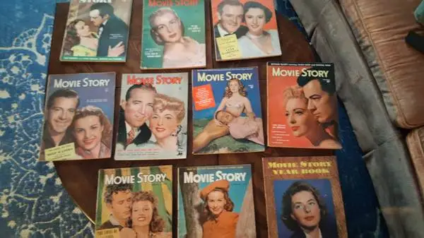 MOVIE MAGAZINES, VINTAGE 1940S - 70S
