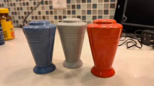 Fiestaware Salt and Pepper Shakers